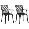 Gartensessel Ignanc, schwarz (2er Set)