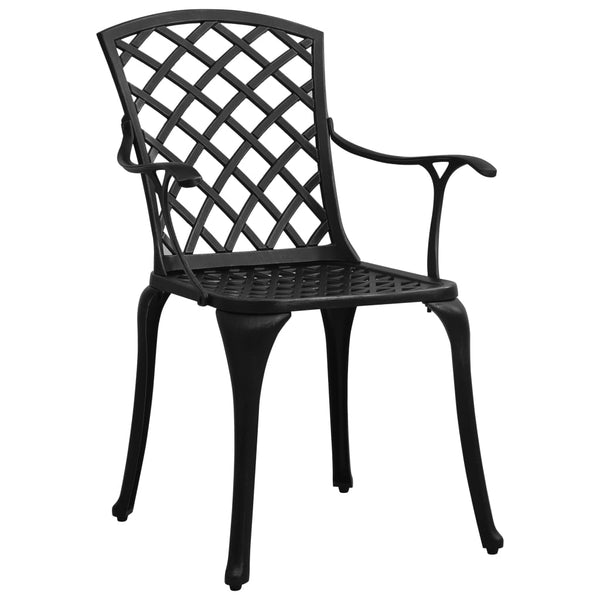 Gartensessel Ignanc, schwarz (2er Set)