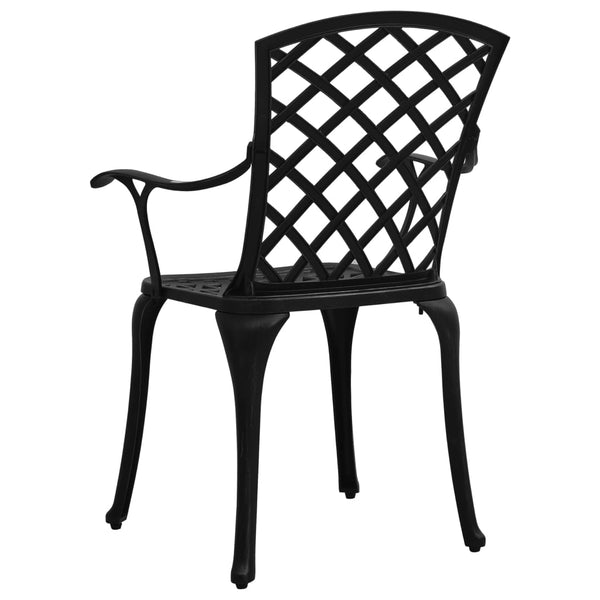 Gartensessel Ignanc, schwarz (2er Set)