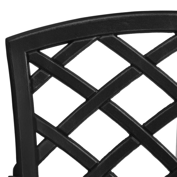 Gartensessel Ignanc, schwarz (2er Set)