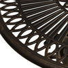 Bronze Gartentisch Abli 62x62x65cm (Aluminiumguss)