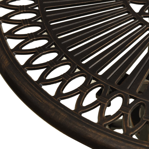 Bronze Gartentisch Abli 62x62x65cm (Aluminiumguss)