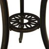 Bronze Gartentisch Abli 62x62x65cm (Aluminiumguss)