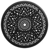 Schwarzer Gartentisch Solcaci 90x90x74cm (Gusseisen)