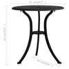 Bistro-Set Vitali, schwarz (3-teilig, Aluminiumguss)