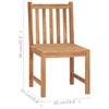 Gartensessel Aristotelis (2 St. Teak)