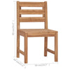 Gartensessel Aved (2 St. Teak)