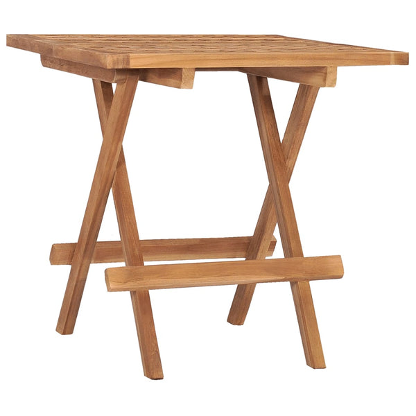 Gartentisch Nurie klappbar 50x50x50cm (Teak)