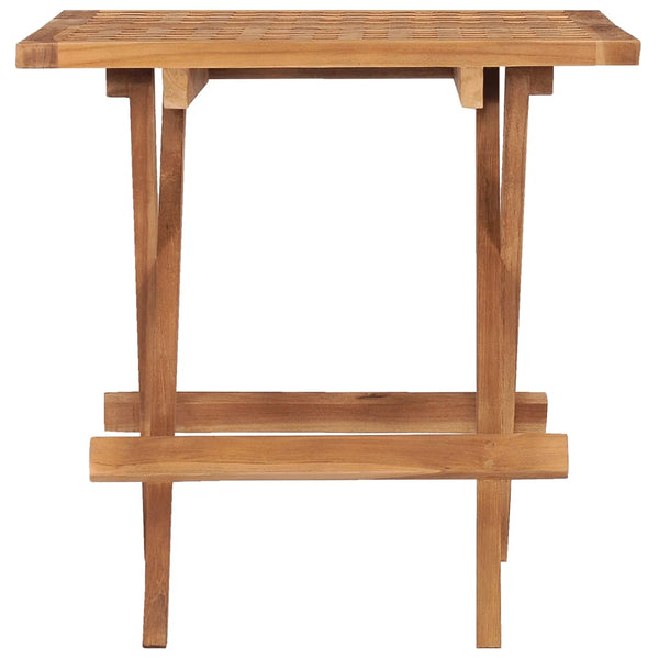 Gartentisch Nurie klappbar 50x50x50cm (Teak)