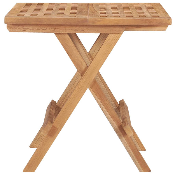 Gartentisch Nurie klappbar 50x50x50cm (Teak)