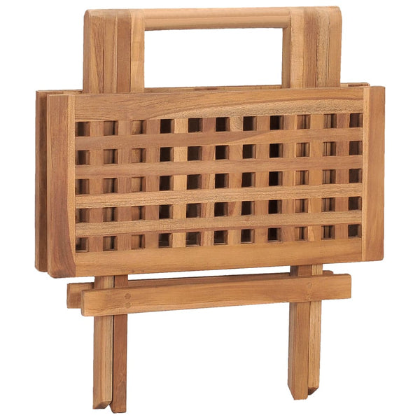 Gartentisch Nurie klappbar 50x50x50cm (Teak)
