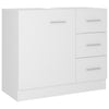 Weißer Waschtischunterschrank Arethya 63x30x54cm (Holz)