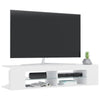 Weißer TV-Schrank mit LED-Beleuchtung Christelle 135x39x30cm