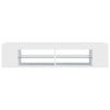 Weißer TV-Schrank mit LED-Beleuchtung Christelle 135x39x30cm