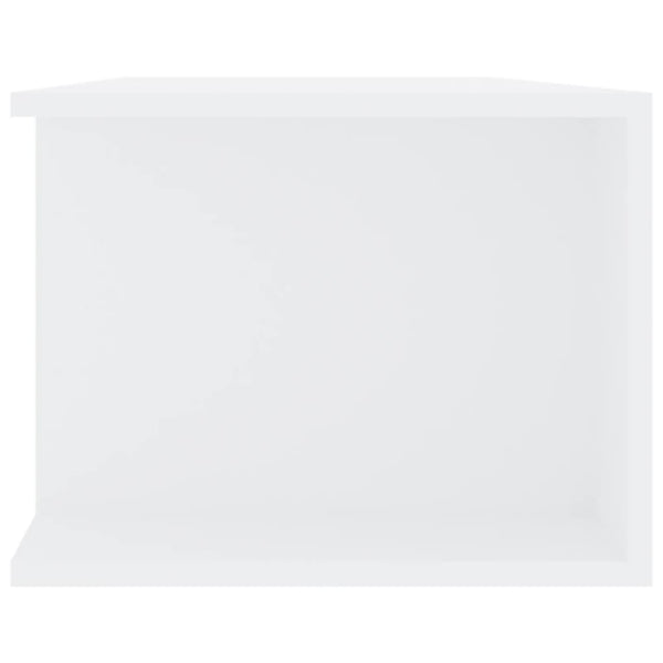 Weißer TV-Schrank mit LED-Beleuchtung Christelle 135x39x30cm