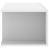 Weißer TV-Unterschrank mit LED-Beleuchtung Jair 90x39x30cm