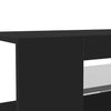 Schwarzer TV-Ständer mit LED-Beleuchtung Jair 90x39x30cm