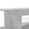 Betongrauer TV-Schrank mit LED-Beleuchtung Jair 90x39x30cm
