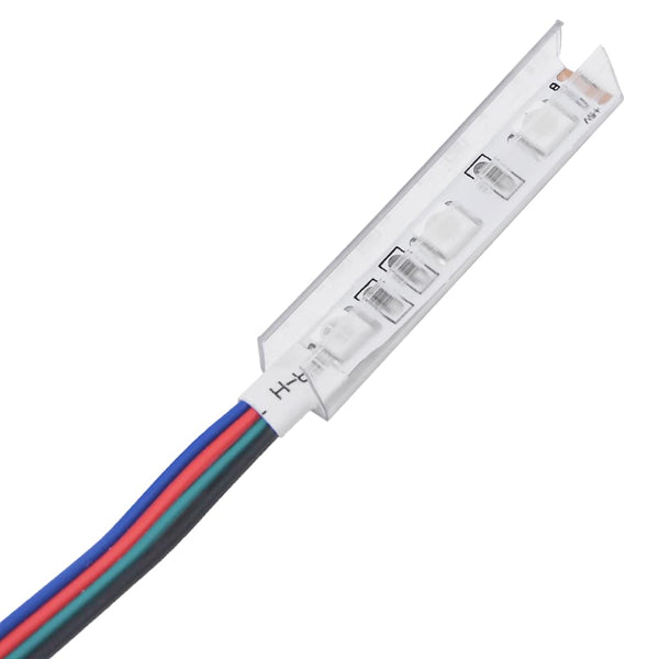 Weißes TV-Lowboard mit LED-Beleuchtung Dondos 140x40x35,5cm