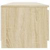 TV-Möbel Sonoma Eiche mit LED-Beleuchtung Dondos 140x40x35,5cm