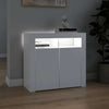 Weißes Panaghia Sideboard mit LED-Beleuchtung 80x35x75cm