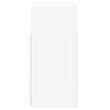 Weißes Panaghia Sideboard mit LED-Beleuchtung 80x35x75cm