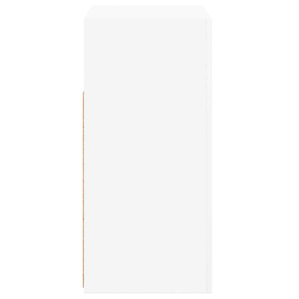 Weißes Panaghia Sideboard mit LED-Beleuchtung 80x35x75cm