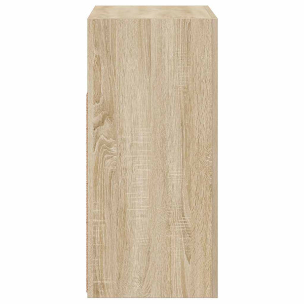 Kommode Sonoma-Eiche mit LED-Beleuchtung Panaghia 80x35x75cm