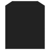Schwarzer TV-Schrank mit LED-Beleuchtung Lupeanu 120x35x40cm