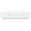 Valkoinen tv-taso led-valoilla Filantropia 160x35x40cm