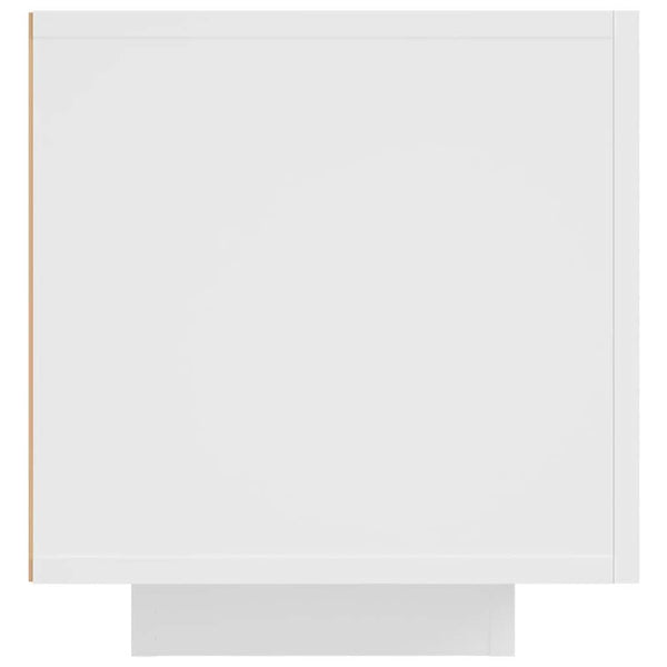 Valkoinen tv-taso led-valoilla Filantropia 160x35x40cm
