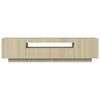 Sonoma tammi tv-taso led-valoilla Filantropia 160x35x40cm