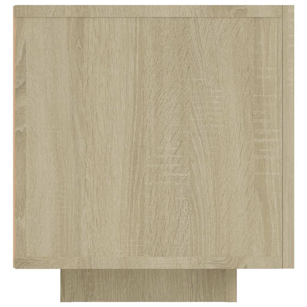 Sonoma tammi tv-taso led-valoilla Filantropia 160x35x40cm