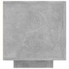 Betoninharmaa tv-taso led-valoilla Filantropia 160x35x40cm