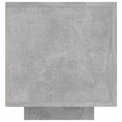 Betoninharmaa tv-taso led-valoilla Filantropia 160x35x40cm