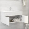 Weißer Waschbeckenunterschrank Marciano 90x38,5x46cm (Holz)