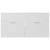 Weißer Waschbeckenunterschrank Marciano 90x38,5x46cm (Holz)