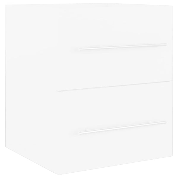 Weißer Waschbeckenunterschrank Sydnee 41x38,5x48cm (Holz)