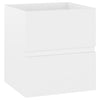 Waschtischunterschrank Portaru 41x38,5x45cm Weiß (Holz)