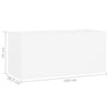 Waschtischunterschrank Portaru 100x38,5x45cm (Holz)
