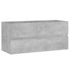 Portaru Unterschrank Betongrau 100x38,5x45cm (Holz)