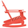 Roter Adirondack-Schaukelstuhl Ramco (Fichte)