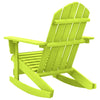 Grüner Adirondack-Gartenschaukelstuhl Ramco (Fichte)