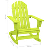 Grüner Adirondack-Gartenschaukelstuhl Ramco (Fichte)