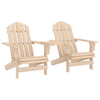 Adirondack-Gartensessel mit Kaffeetisch Kelsey (Fichte)