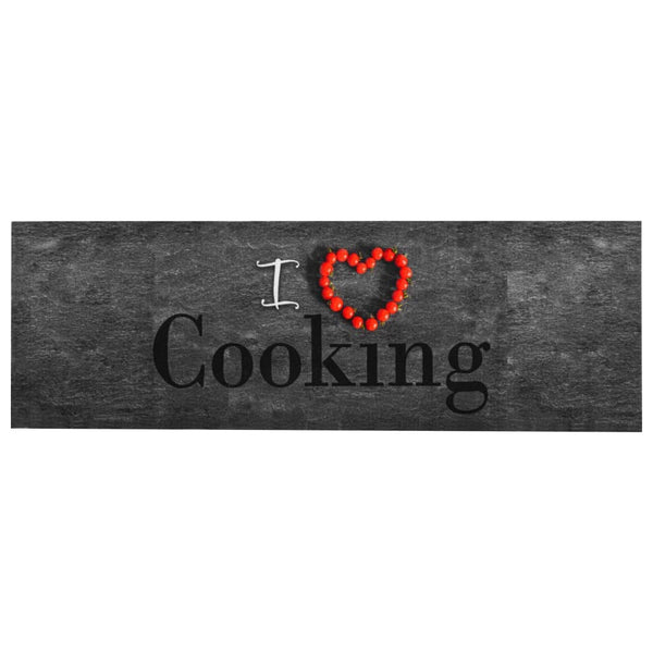 Waschbarer Küchenteppich Cooking Bigan 60x300cm
