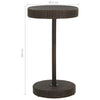 Braune Outdoor-Bar-Set Ulises 3-teilig (Polyrattan)