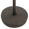 Braune Outdoor-Bar-Set Ulises 3-teilig (Polyrattan)