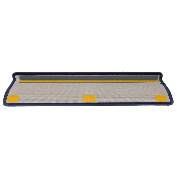 Graue und blaue Treppenmatten Dorul 65x21x4cm (15 St.)