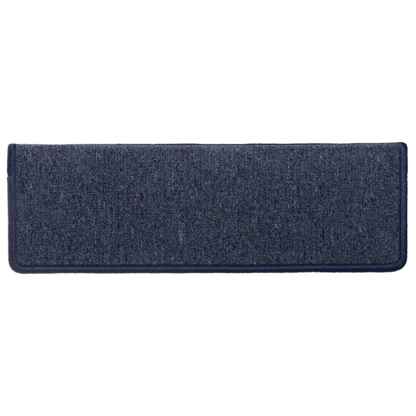 Graue und blaue Treppenmatten Dorul 65x21x4cm (15 St.)